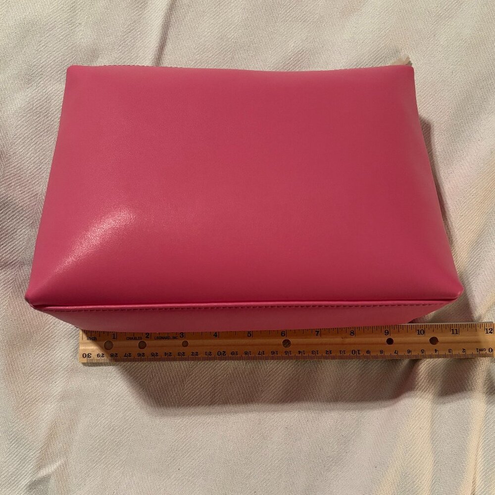 FINAL MARK DOWN!! Staud Pink Leather & PVC Medium Shirley Handbag - Picture 9 of 9